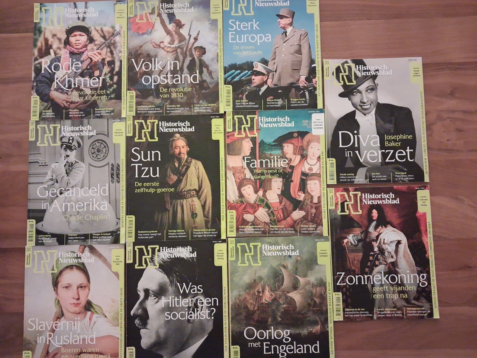 Historisch Nieuwsblad - jaargang 2025 compleet, Ophalen of Verzenden, Zo goed als nieuw, Overige typen