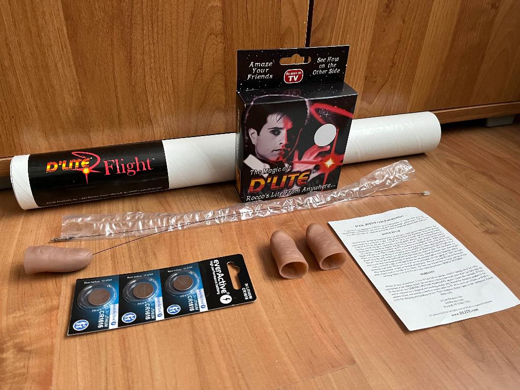 Rocco's D'Lite en D'Lite Flight - illusie met Extra's, Verzamelen, Speelgoed, Zo goed als nieuw, Ophalen of Verzenden