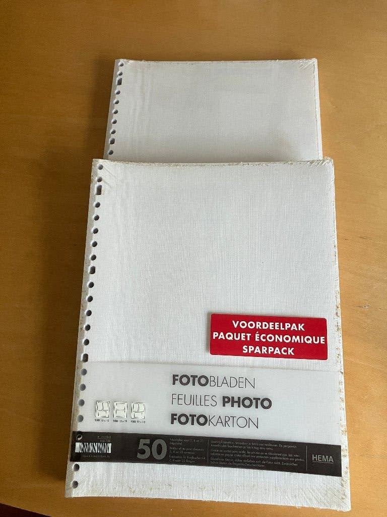 fotobladen, hobbybladen, splitjes, Wit, Ophalen of Verzenden, Hema, Nieuw