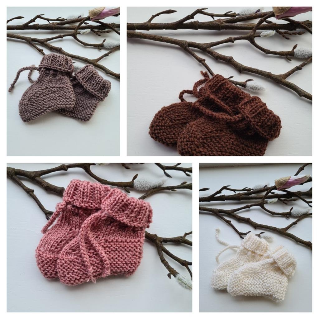 Handgemaakte babysokjes 0-3 maanden, Ophalen of Verzenden, Nieuw, Jongetje of Meisje, Sokjes
