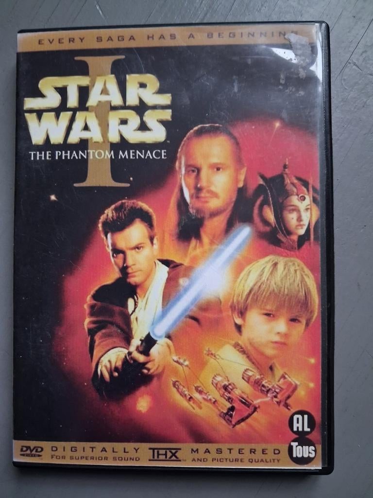 Star Wars: The Phantom Menace DVD - Episode I, Alle leeftijden, Ophalen of Verzenden, Gebruikt, Science Fiction