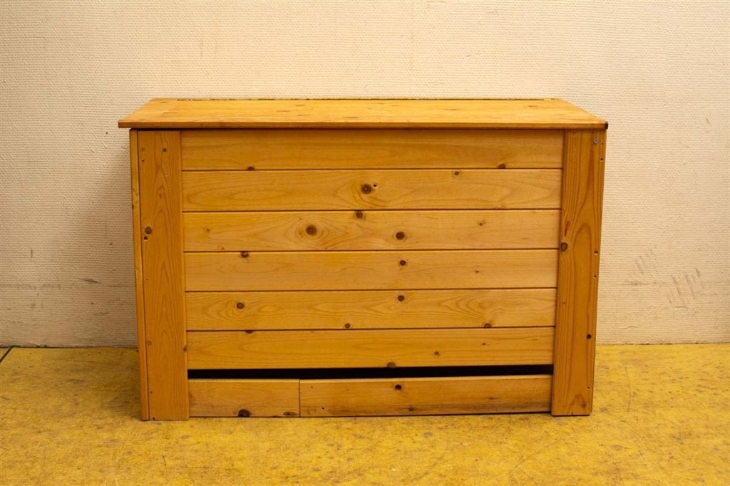 Houten kist 39583, Ophalen of Verzenden, Gebruikt, 50 tot 100 cm, Minder dan 50 cm