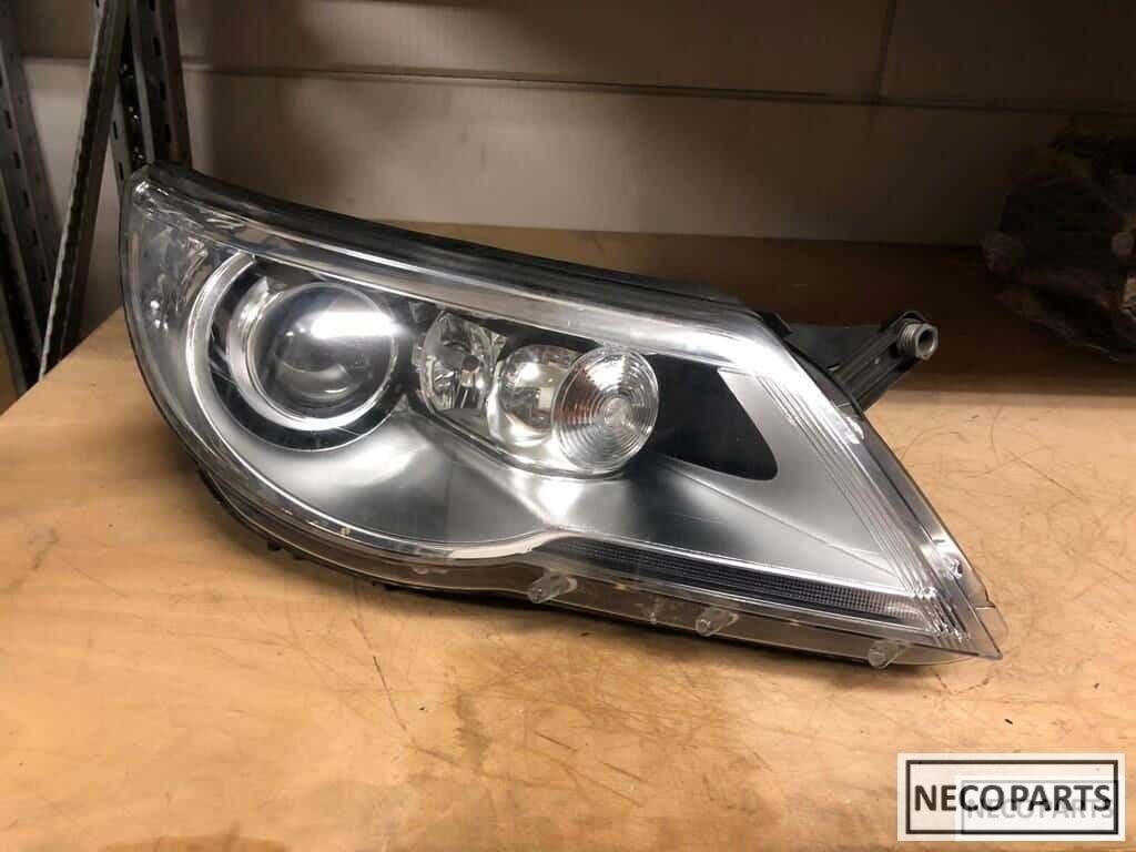 Vw tiguan 5N1 5N xenon koplamp rechts origineel, Gebruikt, -, Volkswagen, -