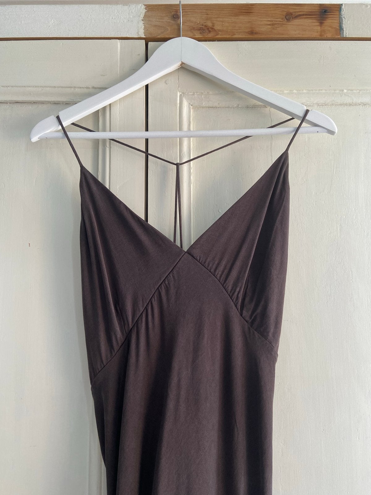 Nieuwe Zara jurk damesmaat L, Bruin, Maat 42/44 (L), Nieuw, Ophalen of Verzenden