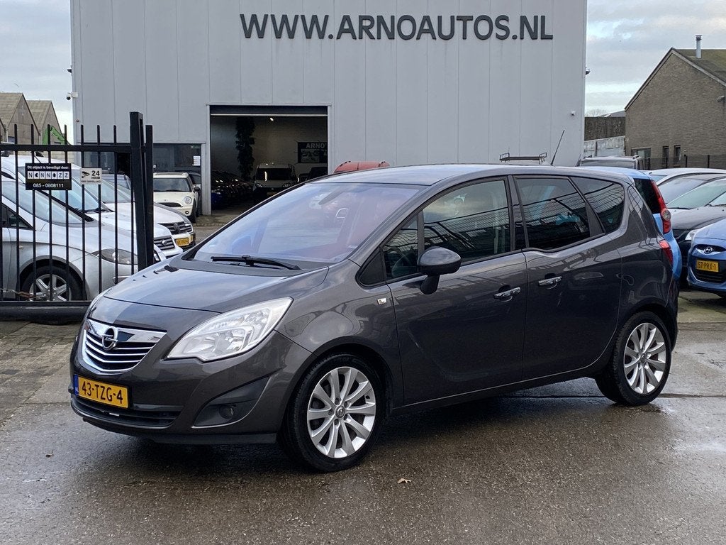 Opel Meriva 1.4 Turbo 120 PK Cosmo AIRCO(CLIMA), CRUISE CONT, Auto's, Opel, Voorwielaandrijving, Euro 5, Gebruikt, 680 kg
