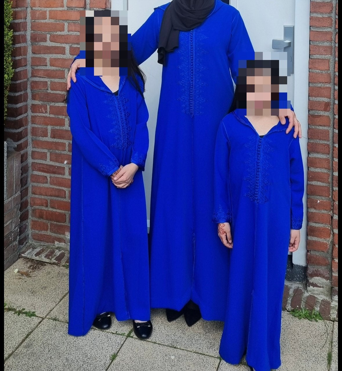 Marokaanse djellaba moeder-dochter, Kleding | Dames, Ophalen of Verzenden, Zo goed als nieuw
