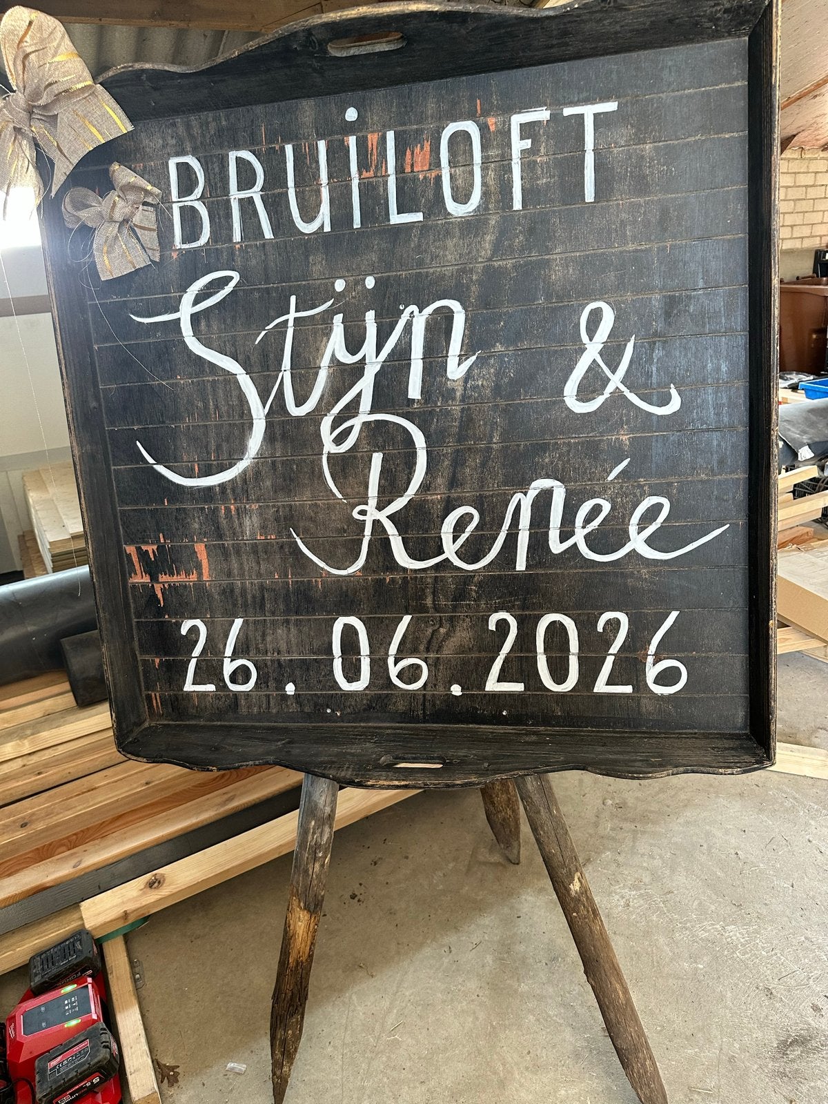Verschillende bruiloft decoratie - Romantisch & Feestelijk, Ophalen of Verzenden, Zo goed als nieuw, Versiering, Geboorte of Huwelijk