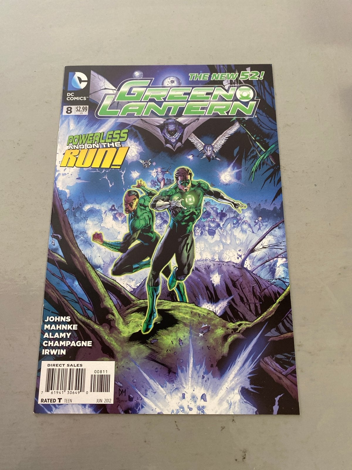Green Lantern, Vol. 5 #8 - DC Comics The New 52!, Eén comic, Ophalen of Verzenden, Zo goed als nieuw, Amerika
