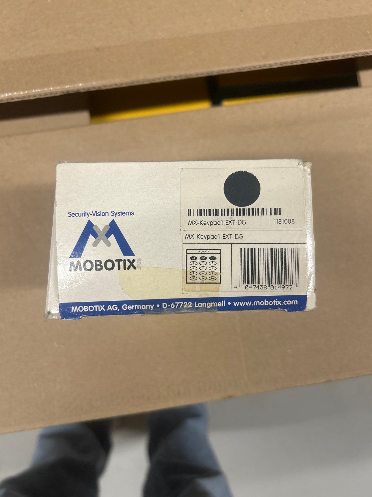 Mobotix MX-Keypad1-EXT-DG Toetsenpaneel voor Beveiliging, Ophalen of Verzenden, Nieuw, Overige typen
