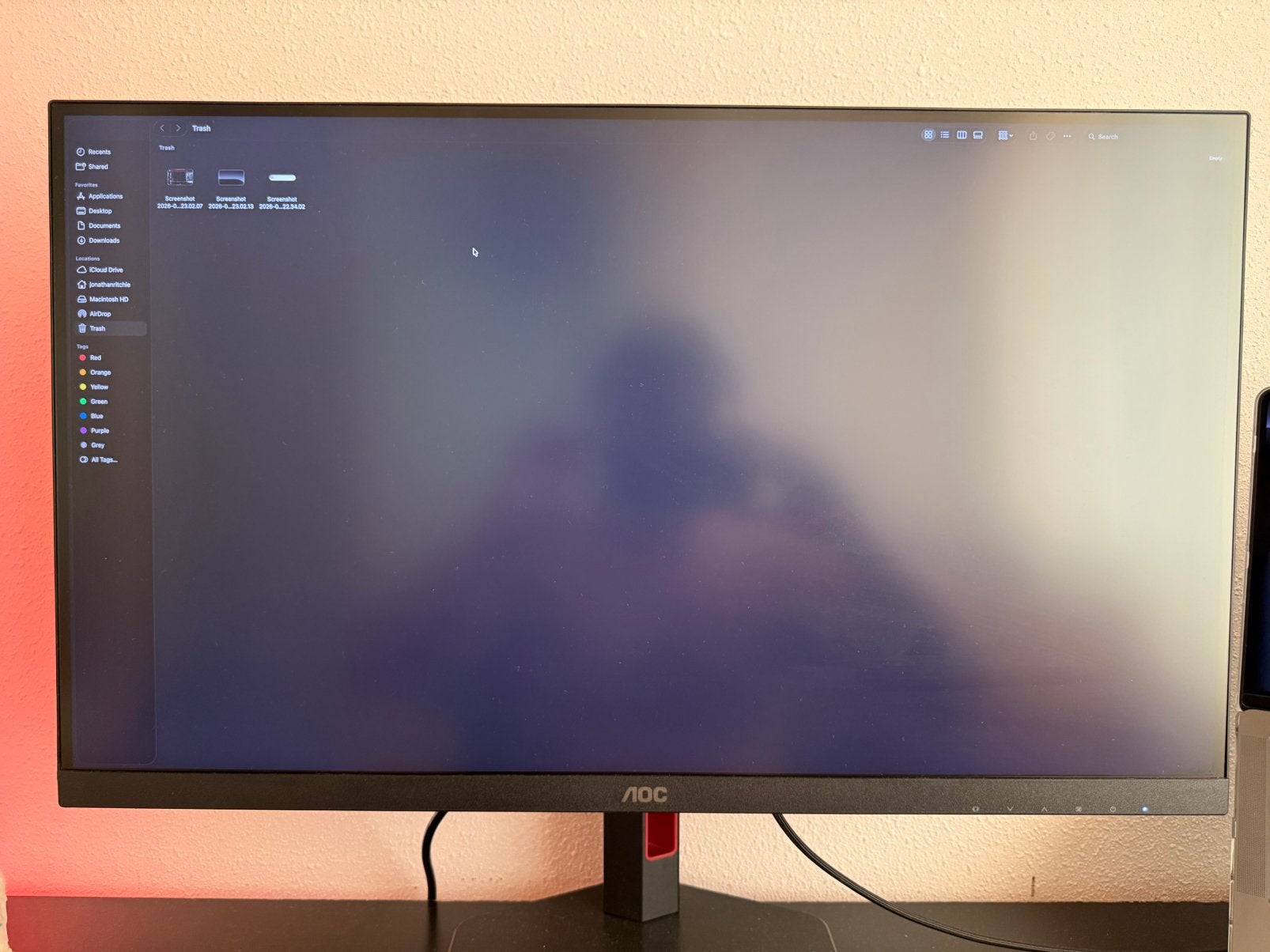 AOC U27G4R 27” 4K Gaming Monitor – 160Hz / 320Hz Dual Mode, Computers en Software, Monitoren, Ophalen, Zo goed als nieuw