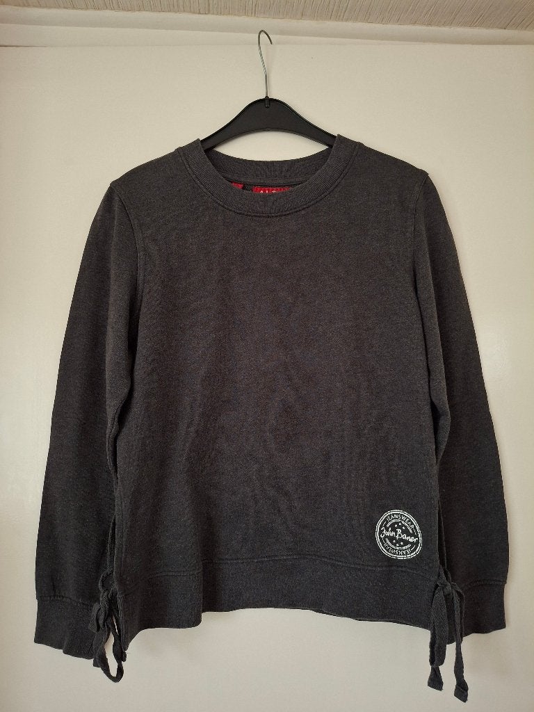 Trui/sweatshirt John Baner donkergrijs maat 32/34, John Baner, Ophalen of Verzenden, Maat 34 (XS) of kleiner, Grijs
