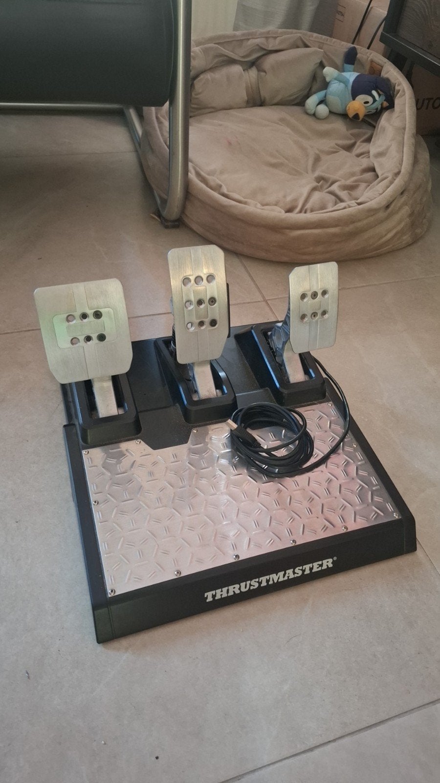 Thrustmaster T3PA Pedalen - Zo goed als nieuw, Ophalen of Verzenden, Zo goed als nieuw, Thrustmaster, PC