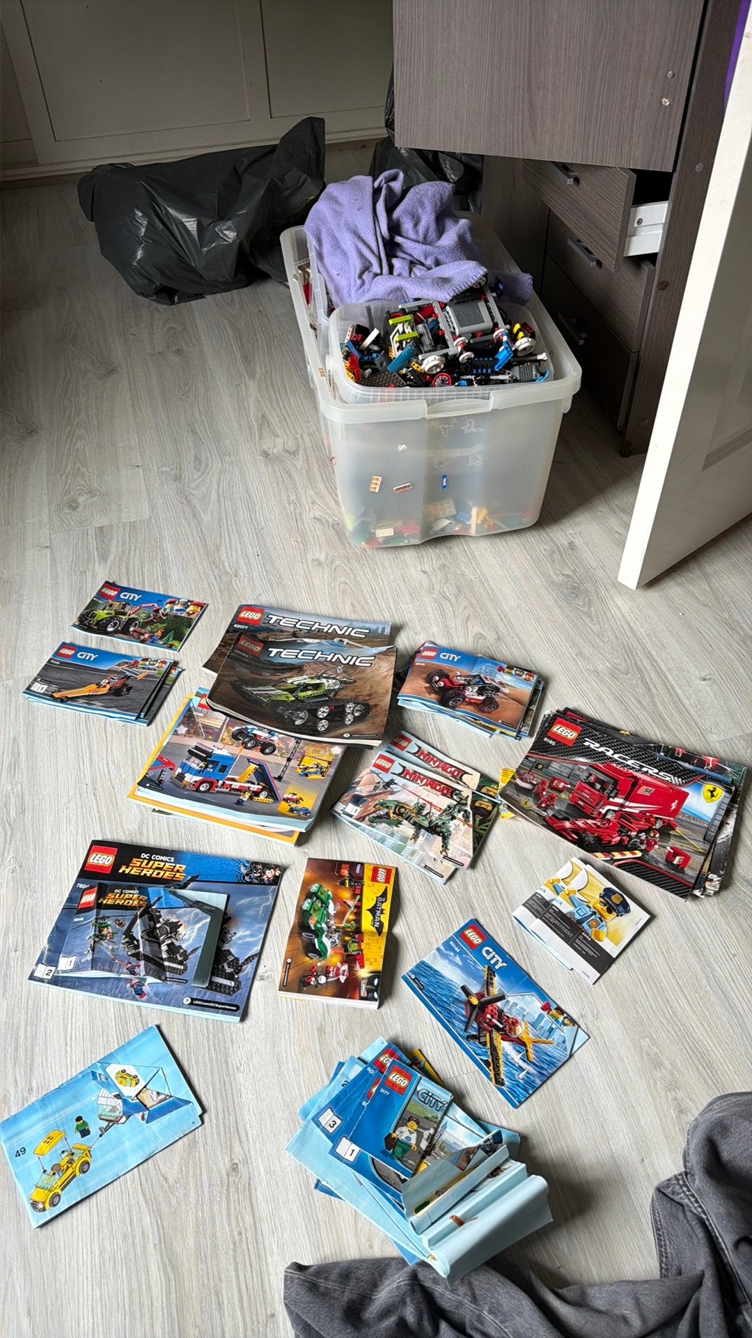 Hele boel lego, Ophalen of Verzenden, Zo goed als nieuw