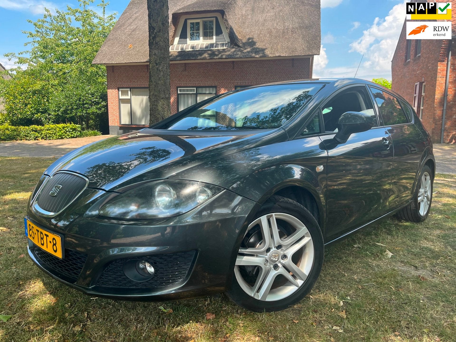 Seat Leon 1.2 TSI Ecomotive COPA Org NL/AC/APK 22-6-2027, Voorwielaandrijving, Euro 5, Gebruikt, Zwart
