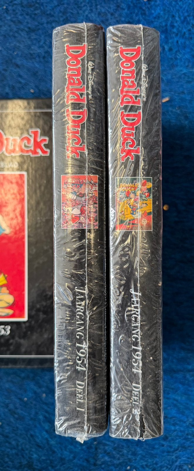 Donald Duck Facsimile Jaargang 1954 Deel 1 & 2 Nieuw Sealed, Boeken, Meerdere stripboeken, Ophalen of Verzenden, Nieuw