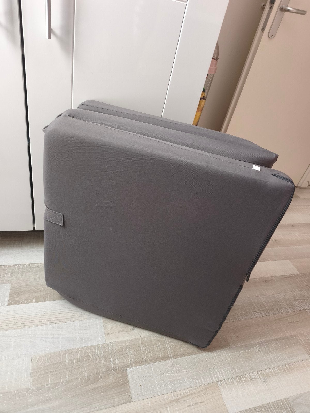 opvouwbaar matras, logeerbed met uitneembare hoes, Ophalen, 190 cm of minder, Zo goed als nieuw, Eenpersoons