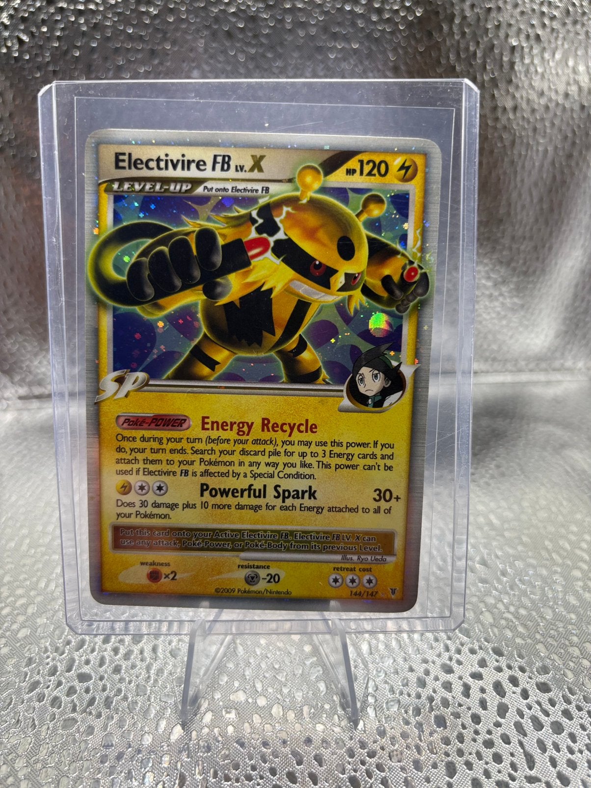 Electivire [FB] LV.X (SV 144) Supreme Victors - Singles, Ophalen of Verzenden, Zo goed als nieuw, Losse kaart