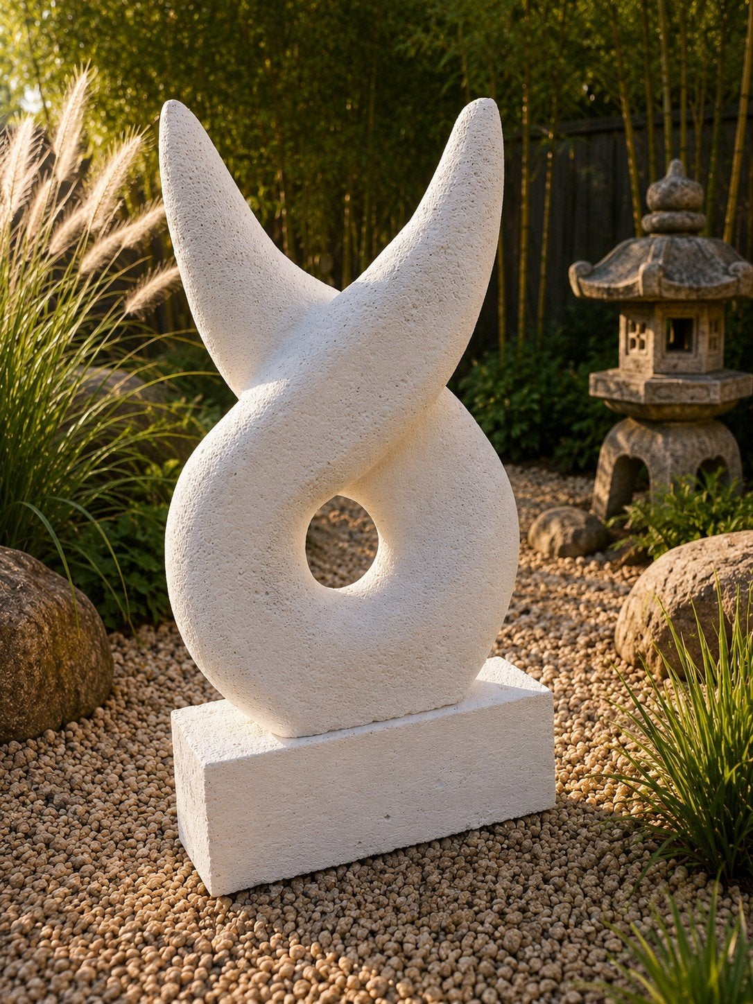 Unieke handgemaakte beelden van celbeton, Ophalen, Nieuw, Beton, Abstract beeld