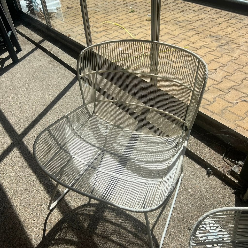Faye Loungestoelen | Showroommodel, Tuin en Terras, Tuinstoelen, Ophalen, Gebruikt, Aluminium