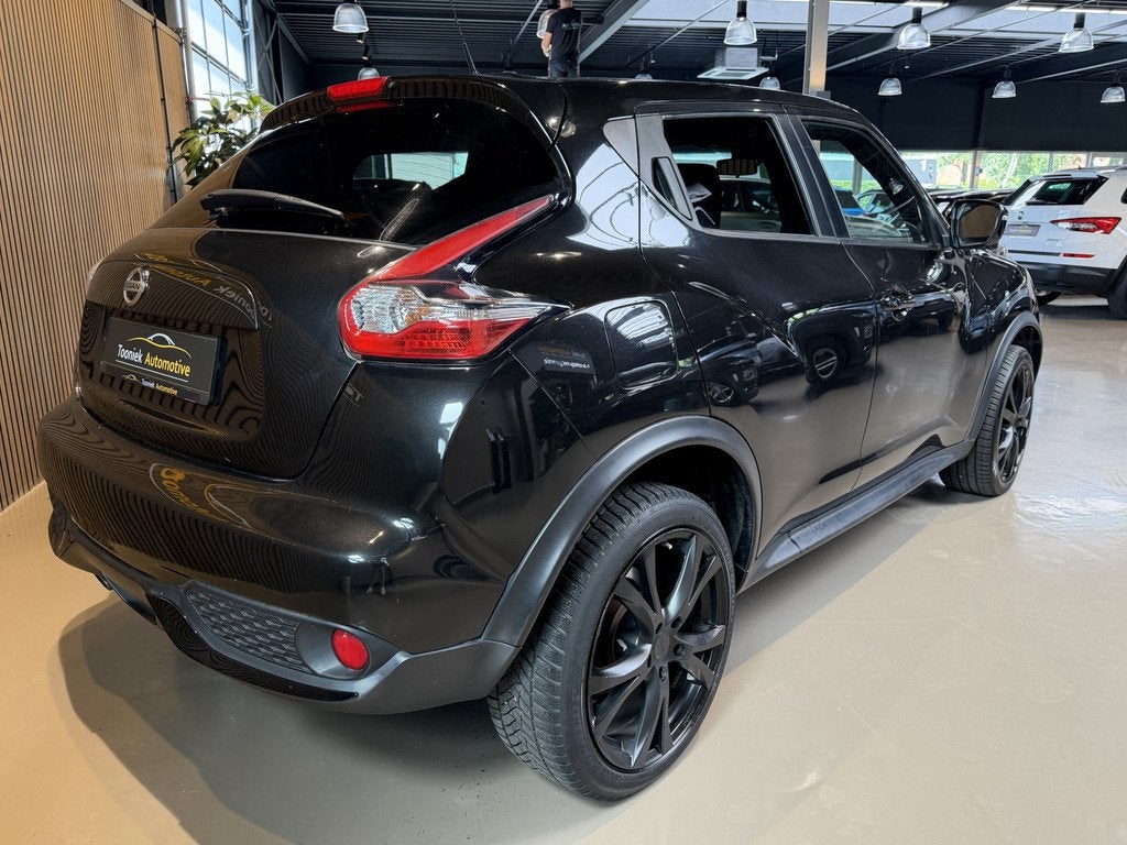 Nissan Juke 1.2 DIG-T S/S Tekna Stoelverwarming | Cruise/Cli, Auto's, Nissan, Voorwielaandrijving, 639 kg, Met garantie (alle)