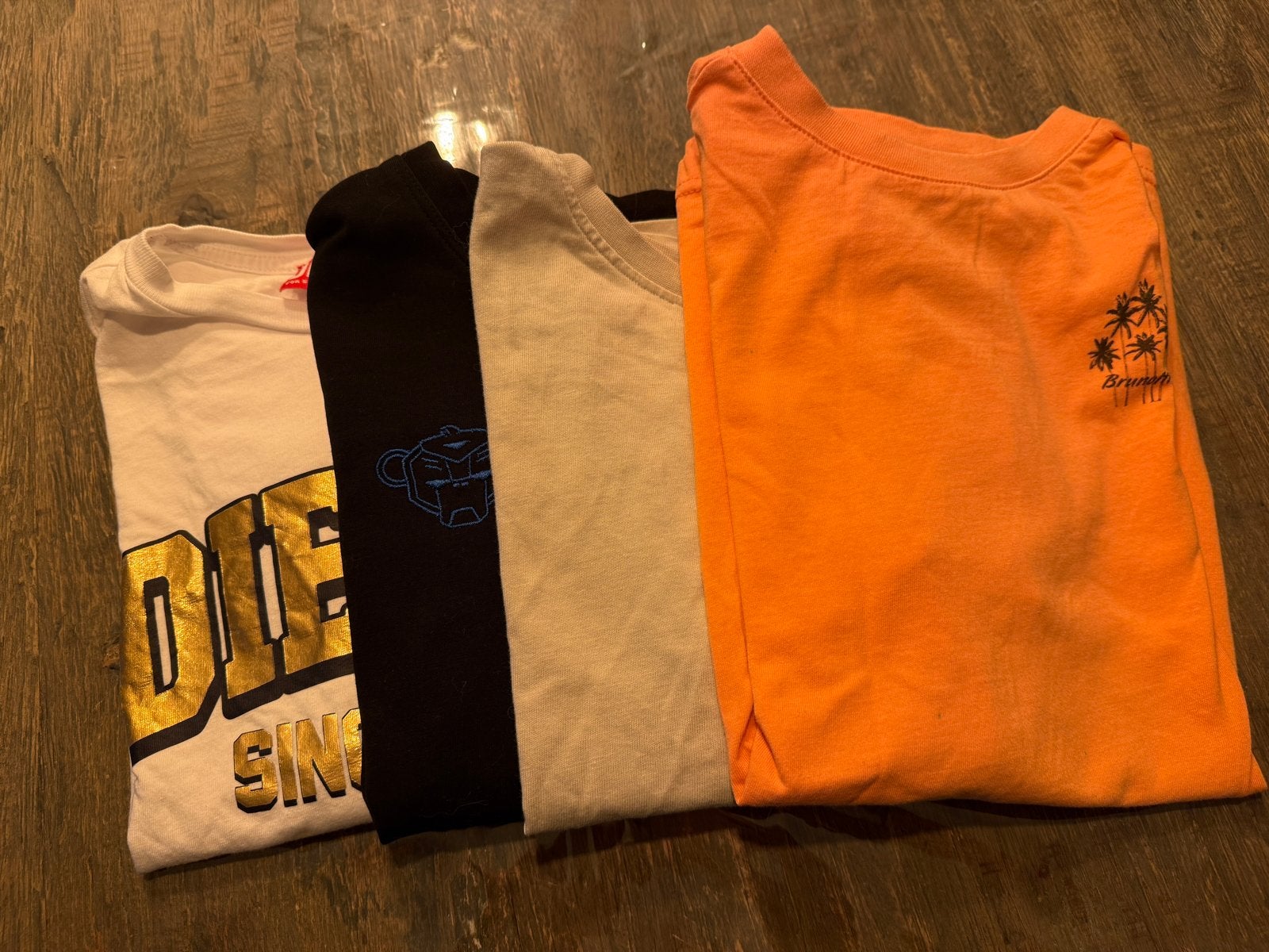4 jongens shirts maat 146 Diesel, Black Bananas, Brunotti, N, Ophalen of Verzenden, Zo goed als nieuw, Jongen, Shirt of Longsleeve