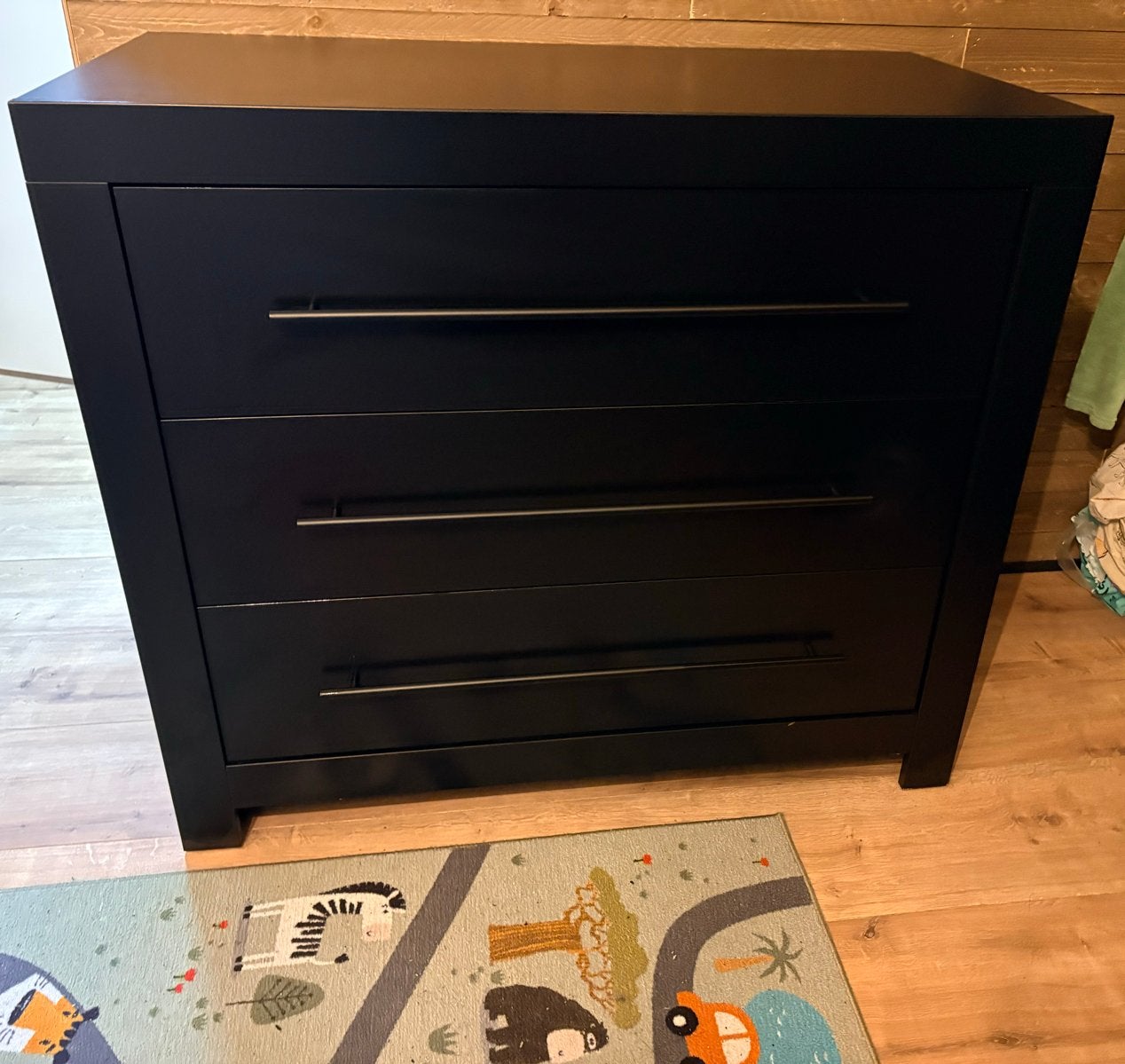 Zwarte commode, Ophalen, Gebruikt, 50 tot 70 cm, 100 cm of meer