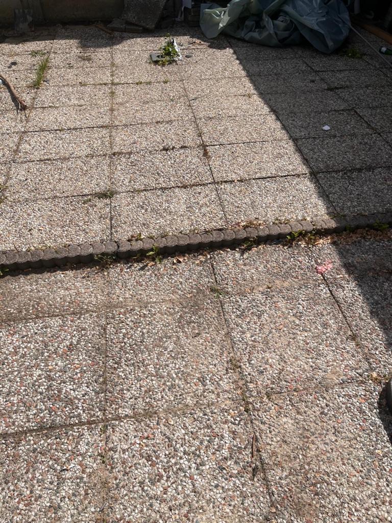 Tuintegels GRATIS meenemen, Tuin en Terras, Tegels en Klinkers, Ophalen, Gebruikt, 10 m² of meer, Beton
