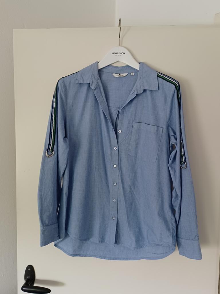 Tom Tailor blouse blauw maat 38 - Gedragen, Kleding | Dames, Maat 38/40 (M), Blauw, Gedragen, Tom Tailor