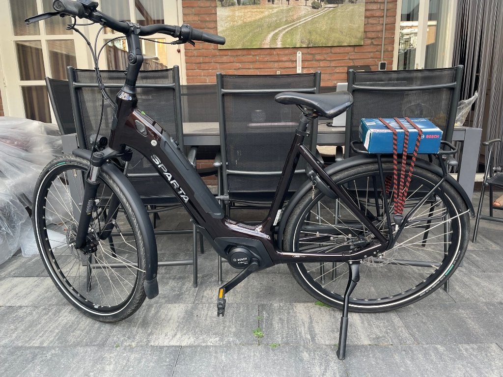 Elektrische fiets Sparta C-Grid /Bosch Active line Plus, Fietsen en Brommers, Ophalen, Sparta, Zo goed als nieuw, 50 km per accu of meer