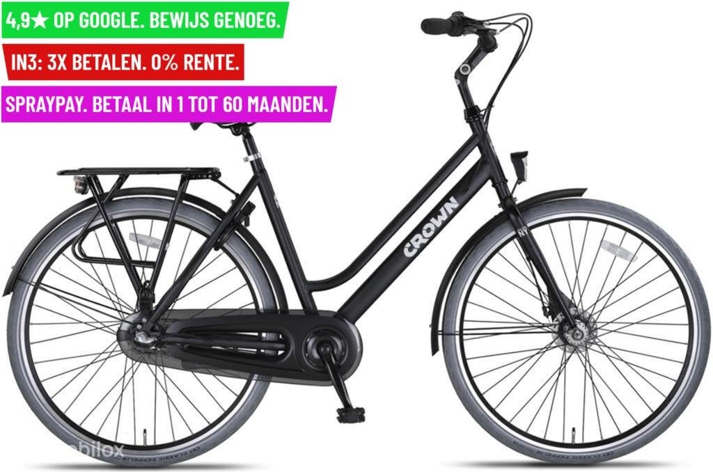 Damesfiets Altec New York Plus 28"/53 cm/3ver - Garantie/Lev