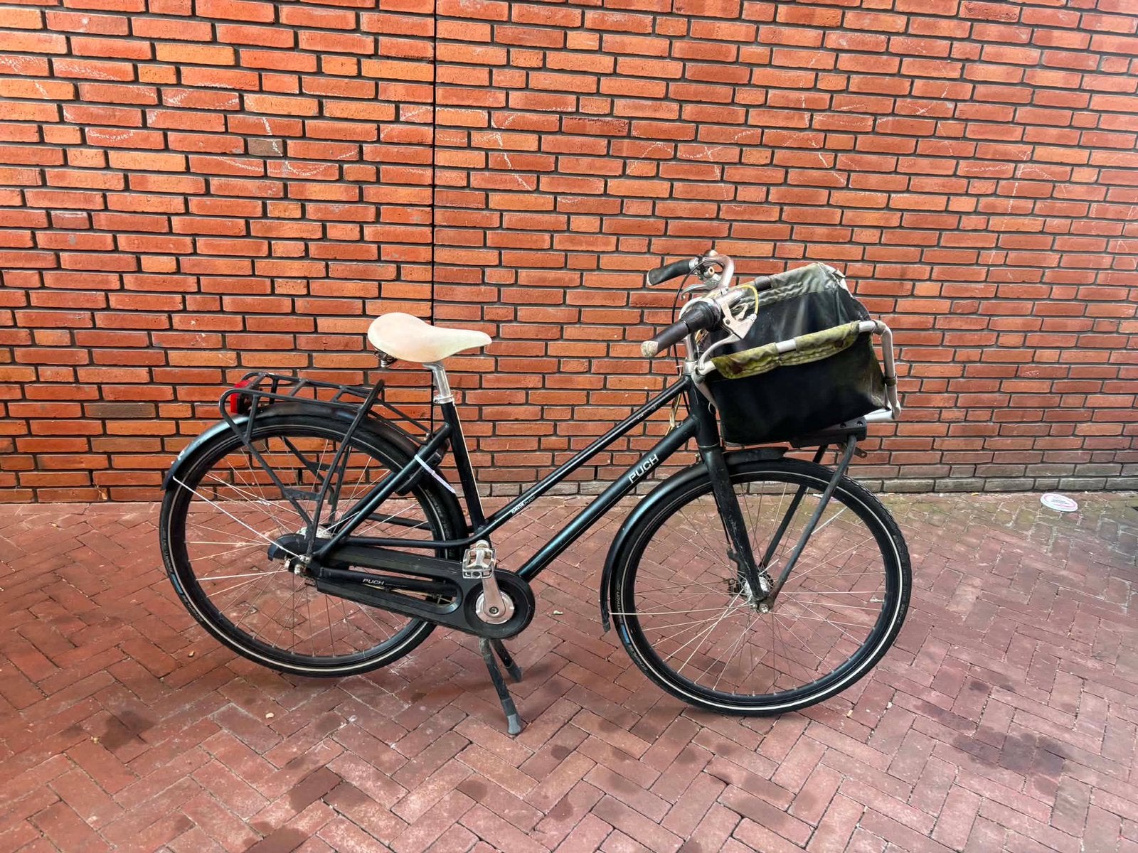 Puch Damesfiets 28 inch banden Voor achter handrem, Fietsen en Brommers, Fietsen | Dames | Damesfietsen, 53 tot 56 cm, Ophalen