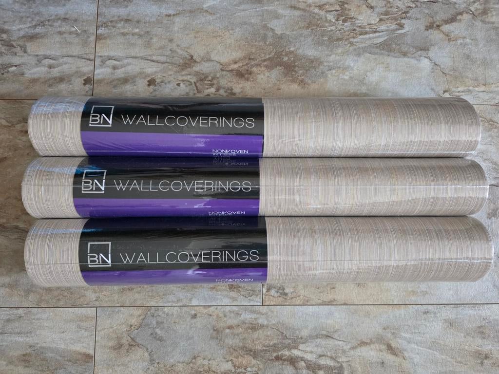 3 nieuwe rollen vliesbehang van BNwalcoverings, Ophalen of Verzenden