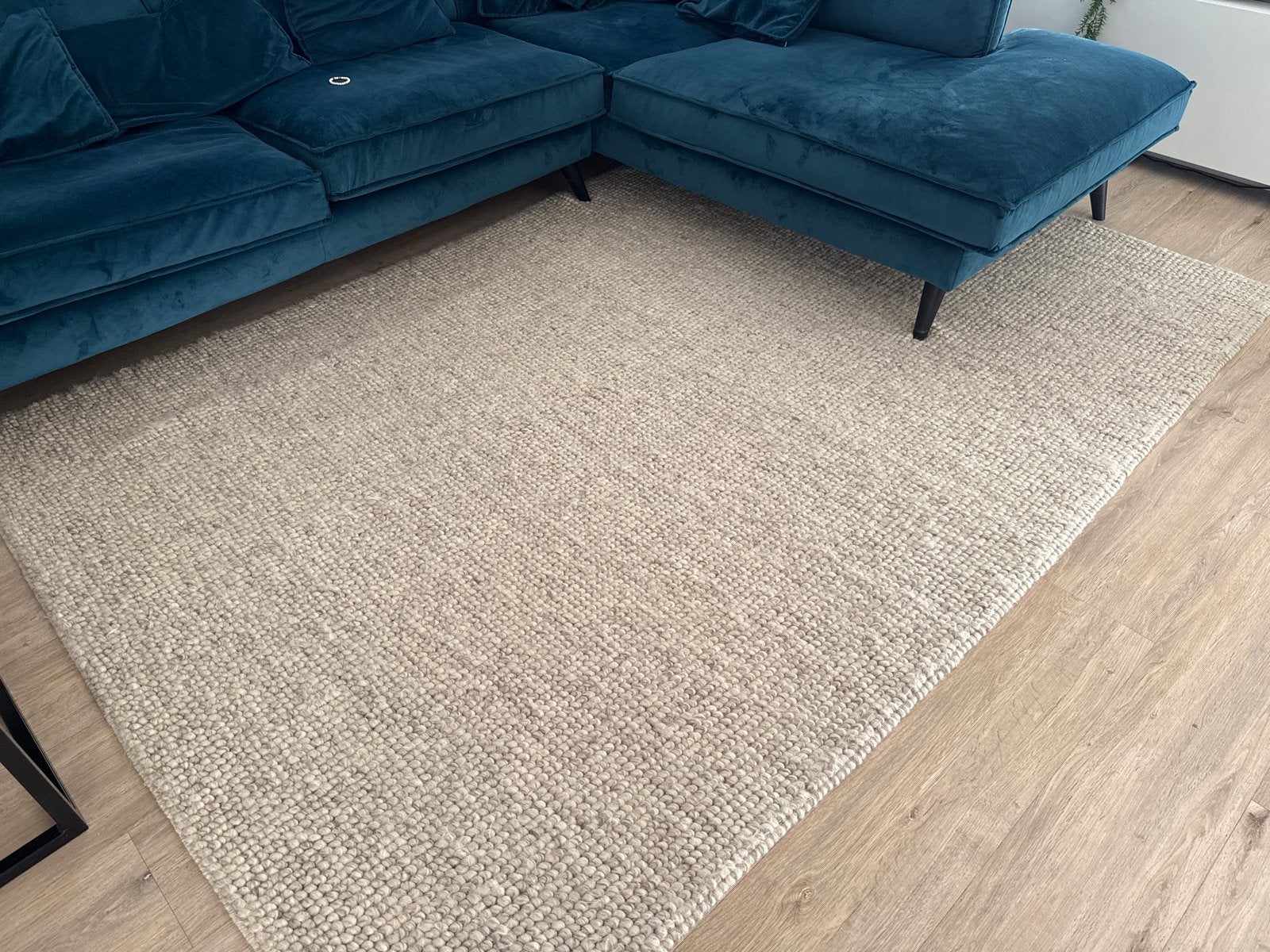 Vloerkleed Burley - beige - 190x280 cm, Beige, 150 tot 200 cm, 200 cm of meer, Ophalen of Verzenden