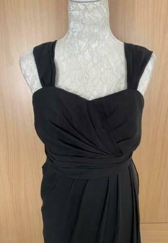 Lange jurk maat S/M, Kleding | Dames, Gelegenheidskleding, Overige typen, Zwart, Ophalen of Verzenden, Zo goed als nieuw