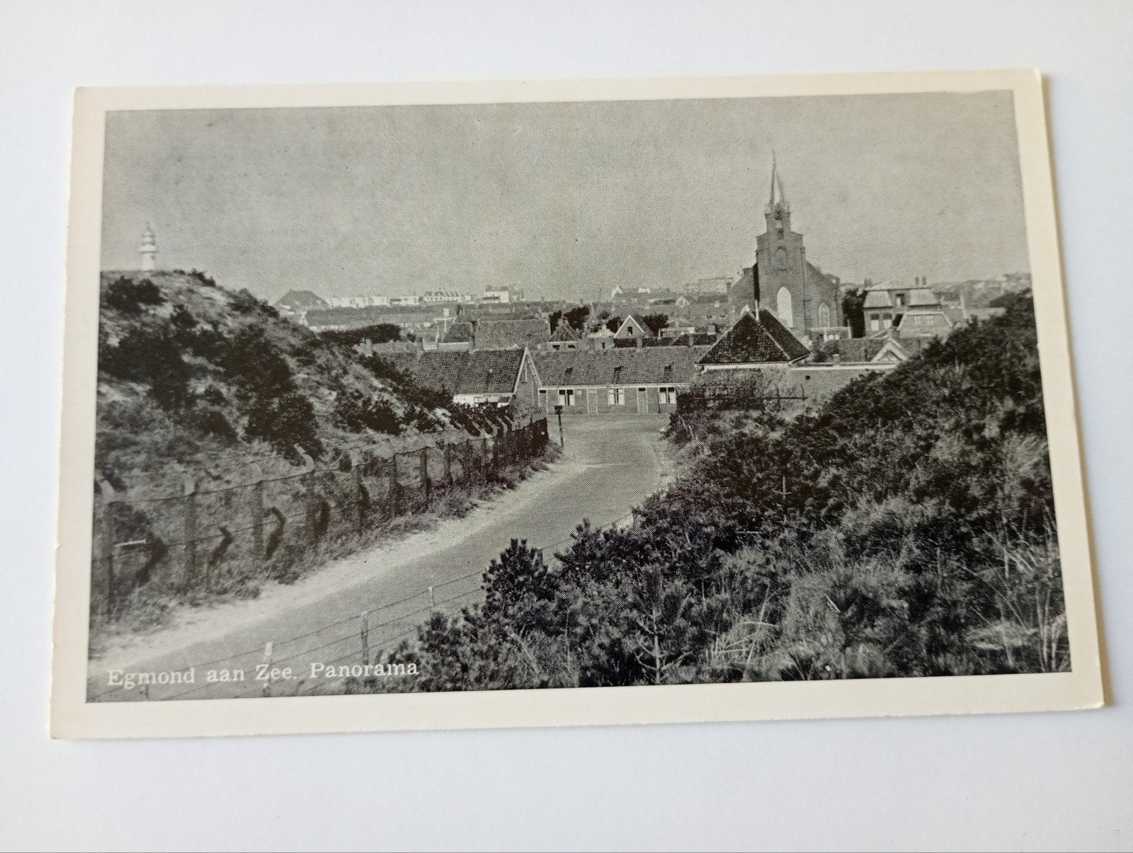 Egmond aan Zee 1953, Ophalen of Verzenden, 1940 tot 1960, Gelopen, Noord-Holland