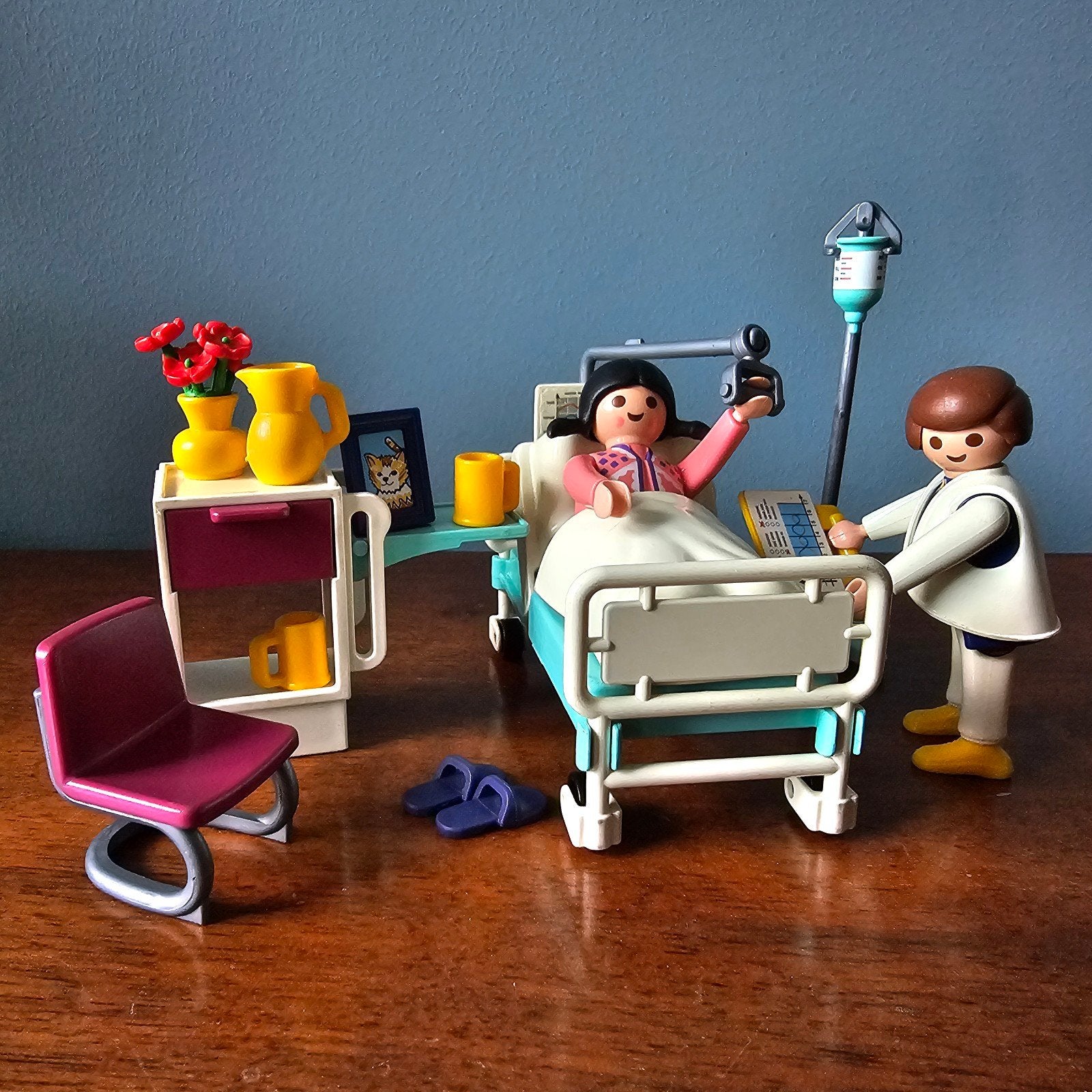 Playmobil ziekenhuis setje 3980 kinderkamer, Ophalen of Verzenden