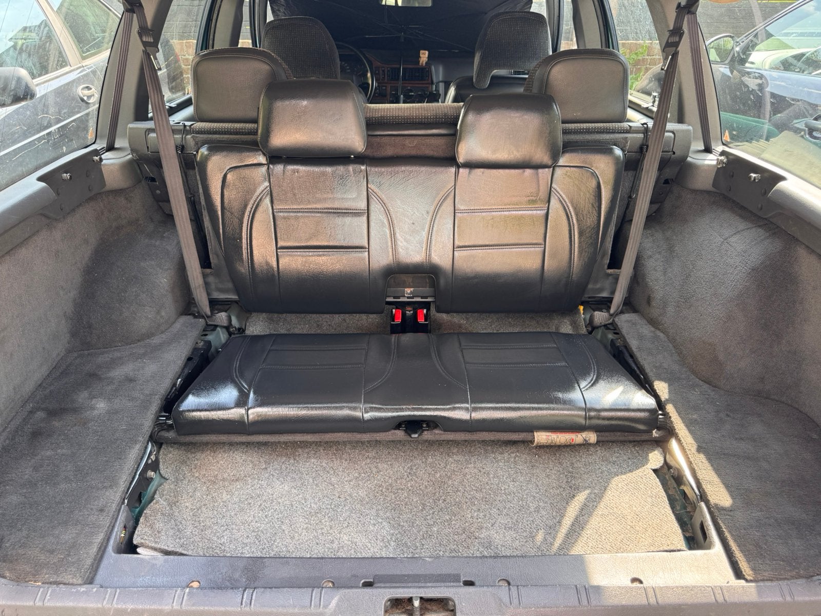 Volvo 850/v70 classic 3e zitrij bankje, zwart leer, Auto-onderdelen, Interieur en Bekleding, Ophalen, Gebruikt, Volvo