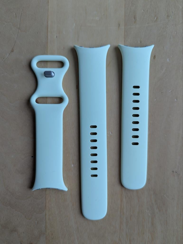 Google Pixel Watch 4 bandje lichtgroen, Google, Nieuw, Ophalen of Verzenden, Android
