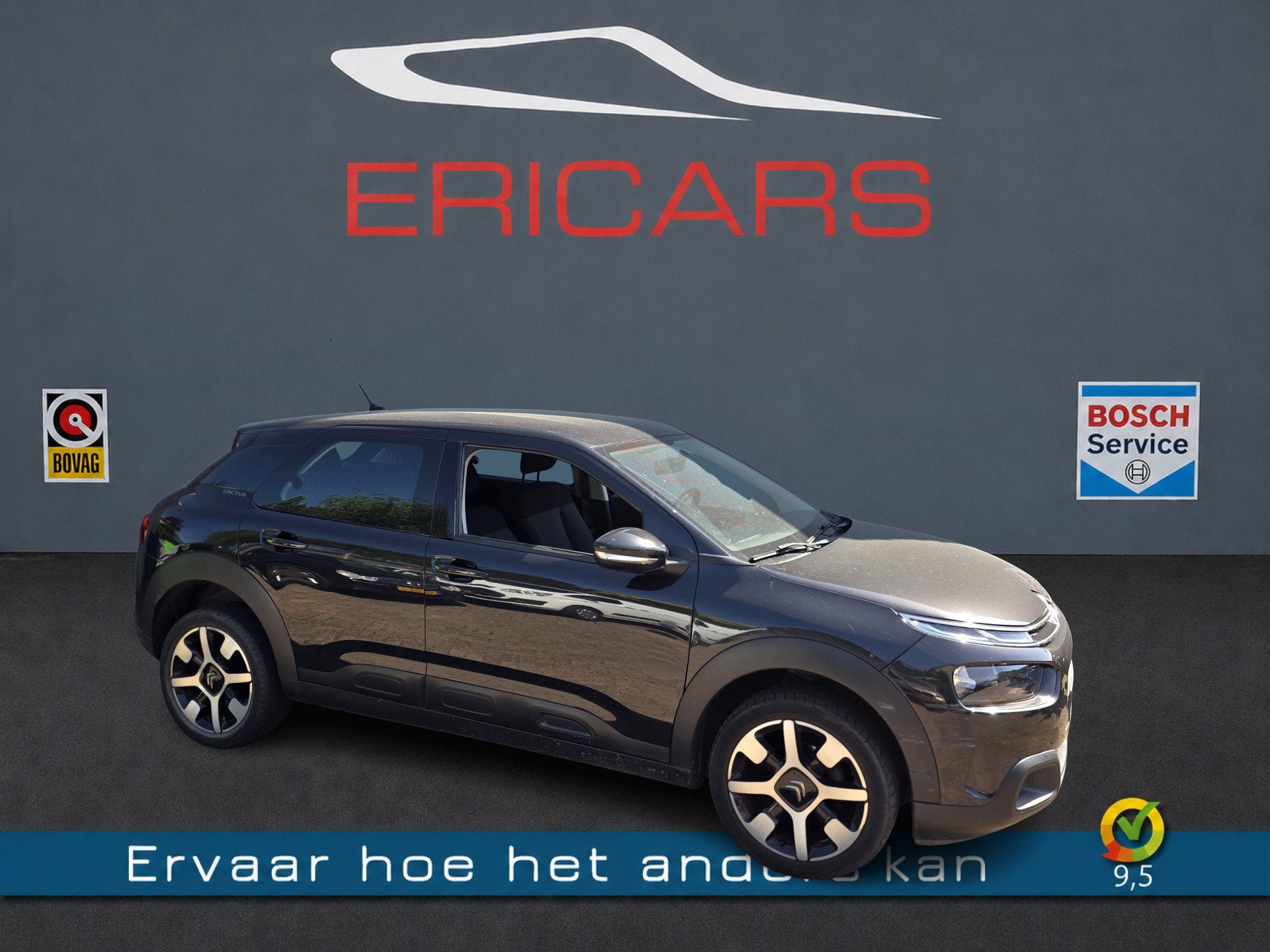 Citroën C4 Cactus 1.2 PureTech AUTOMAAT NAVI TEL LM CAMERA, Stof, Gebruikt, Bedrijf, 19 km/l