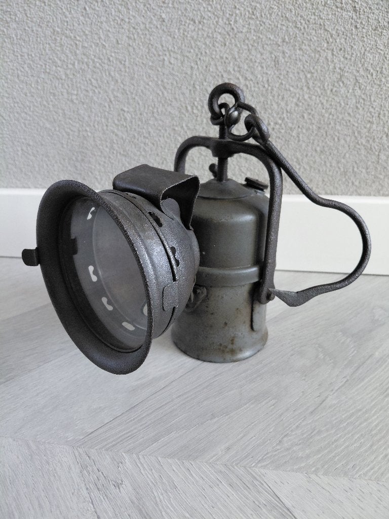 vintage mijnlamp (5), Antiek en Kunst, Ophalen of Verzenden