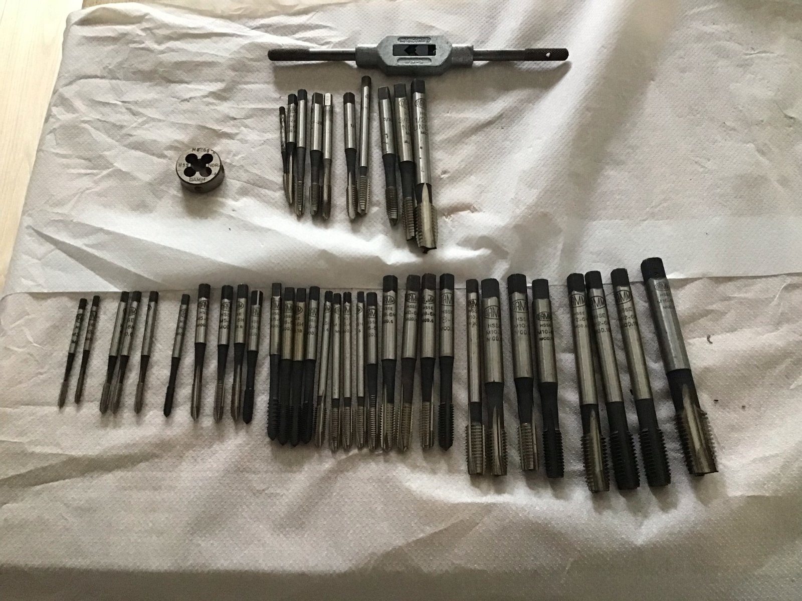Nieuwe Damm tappen set met diverse maten, Ophalen of Verzenden, Nieuw, Overige typen, Overige merken