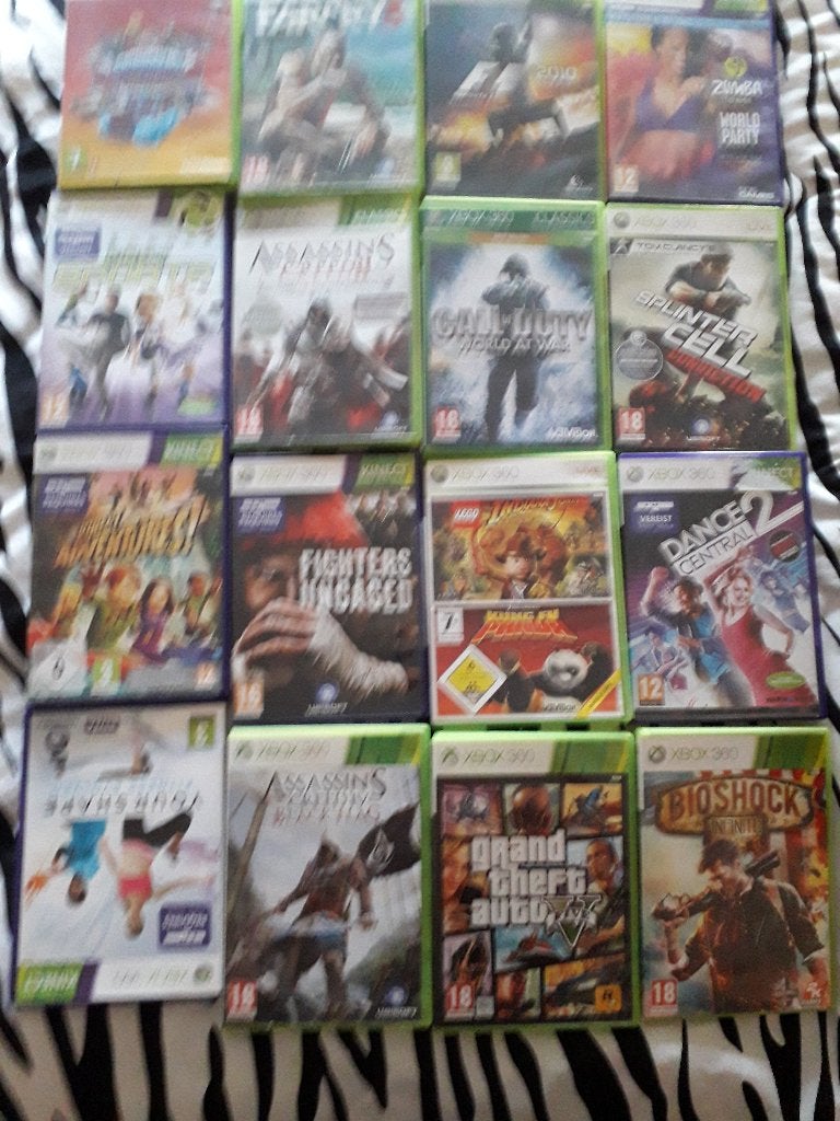 x box 360 spellen, 1 speler, Ophalen of Verzenden, Vanaf 3 jaar