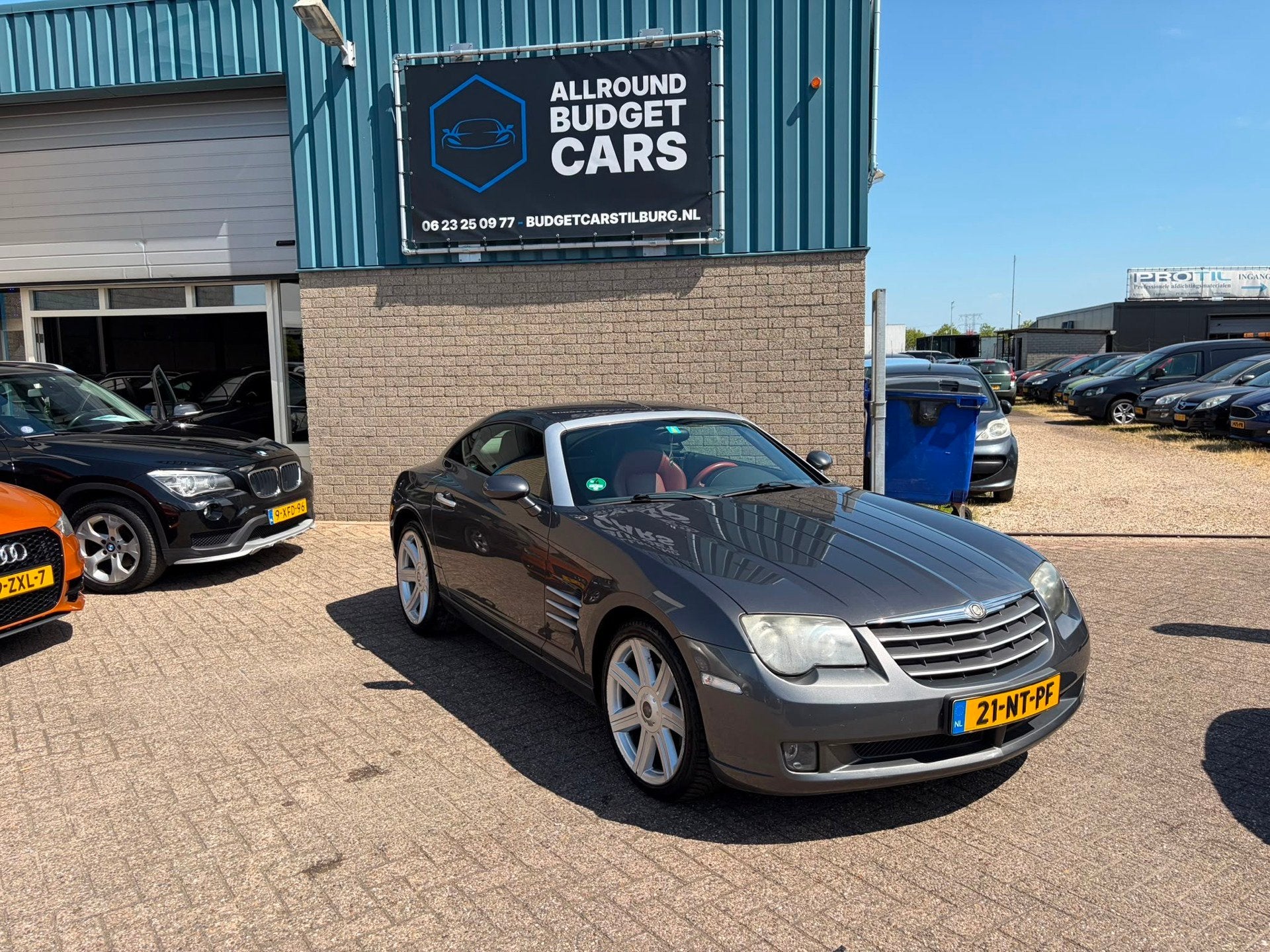 Chrysler Crossfire 3.2 V6 designo uitvoering, Auto's, Chrysler, Automaat, Gebruikt, 2 stoelen, Euro 4