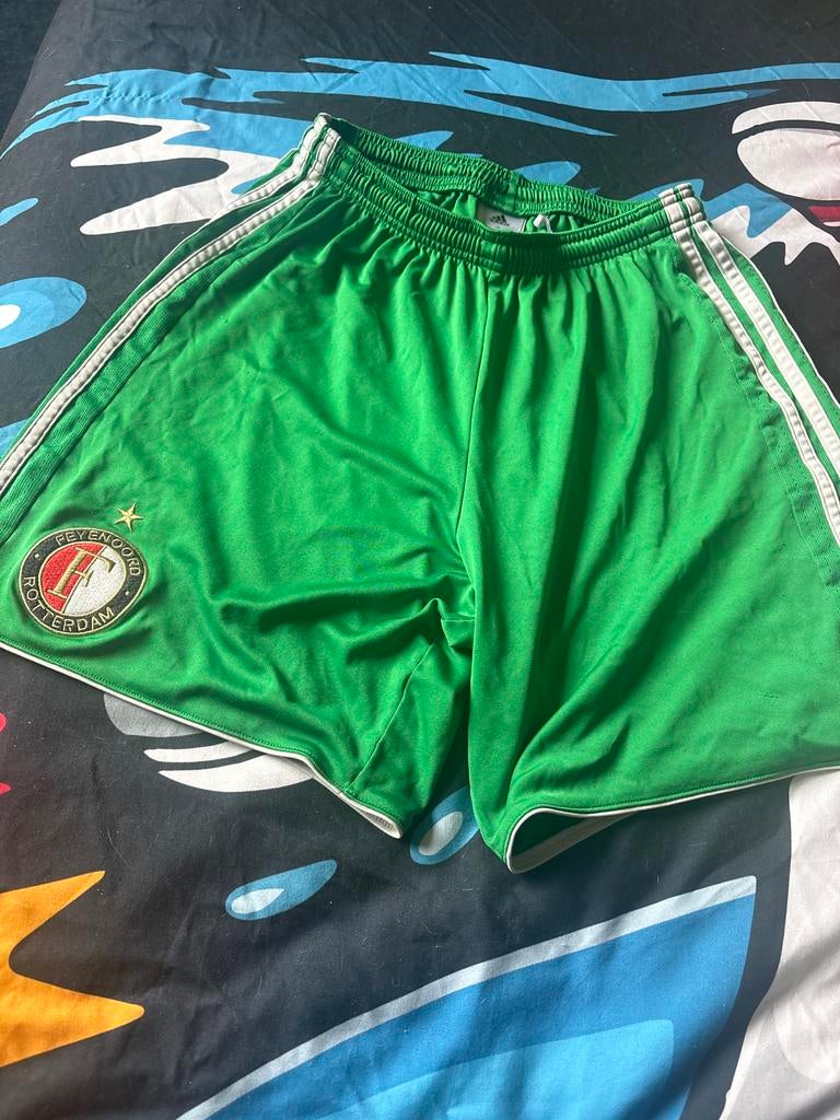 Adidas Feyenoord Voetbalbroekje Maat S Groen, Ophalen, Zo goed als nieuw, Voetbal, Groen