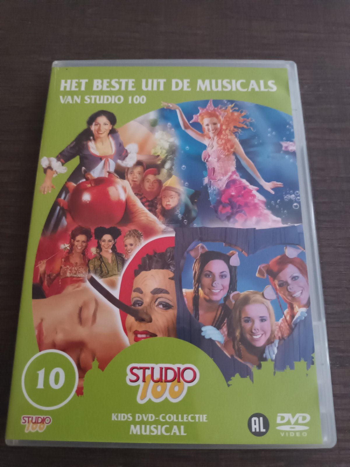 dvd het beste uit de musicals van studio 100, Alle leeftijden, Ophalen of Verzenden, Zo goed als nieuw
