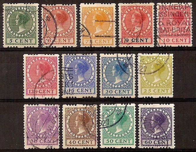 Nederland Roltanding 6/18 gestempeld 1925, Postzegels en Munten, Postzegels | Nederland, Ophalen of Verzenden, T/m 1940, Gestempeld