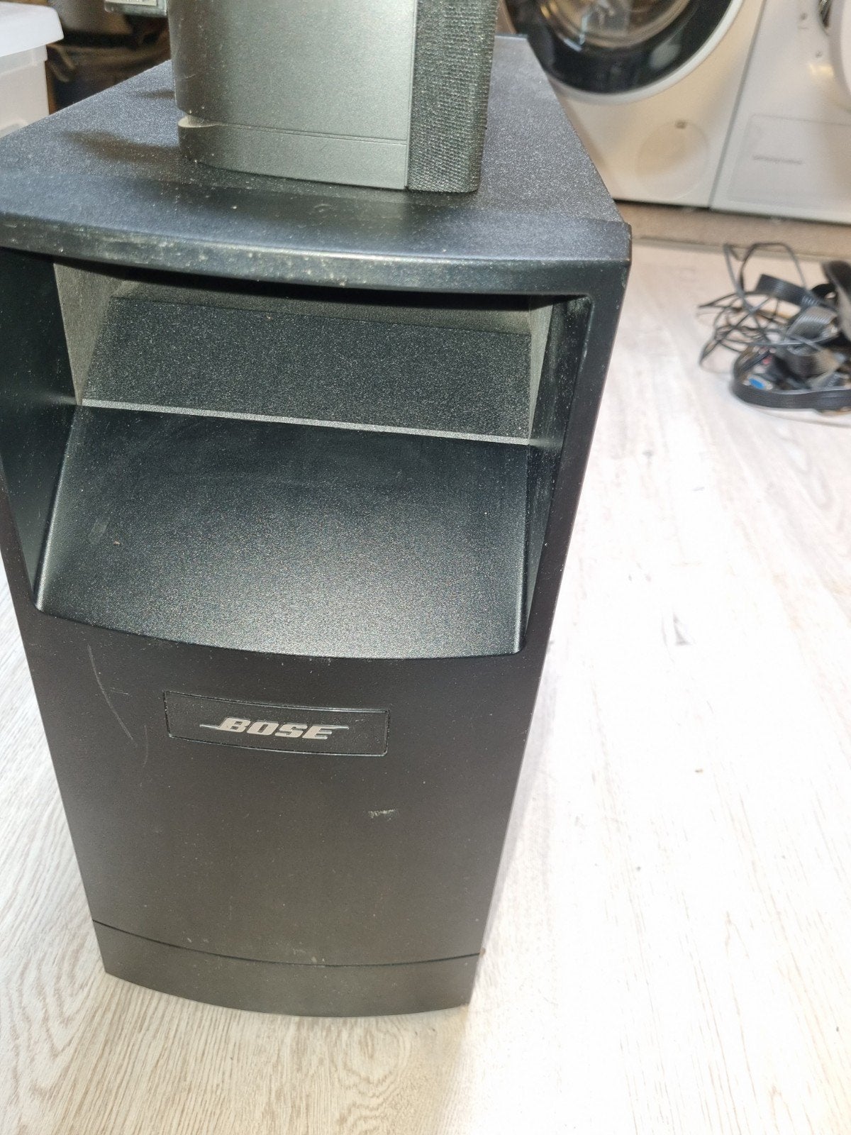 Bose Acoustimass Subwoofer met 5 Satelliet Cubes, Ophalen, Gebruikt, Subwoofer, Bose