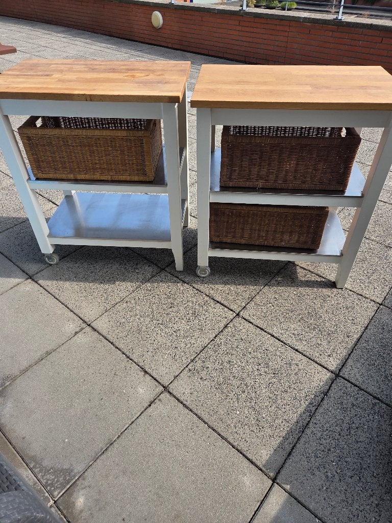 Mooie trolley, Gebruikt, Wit, Eén, Ophalen
