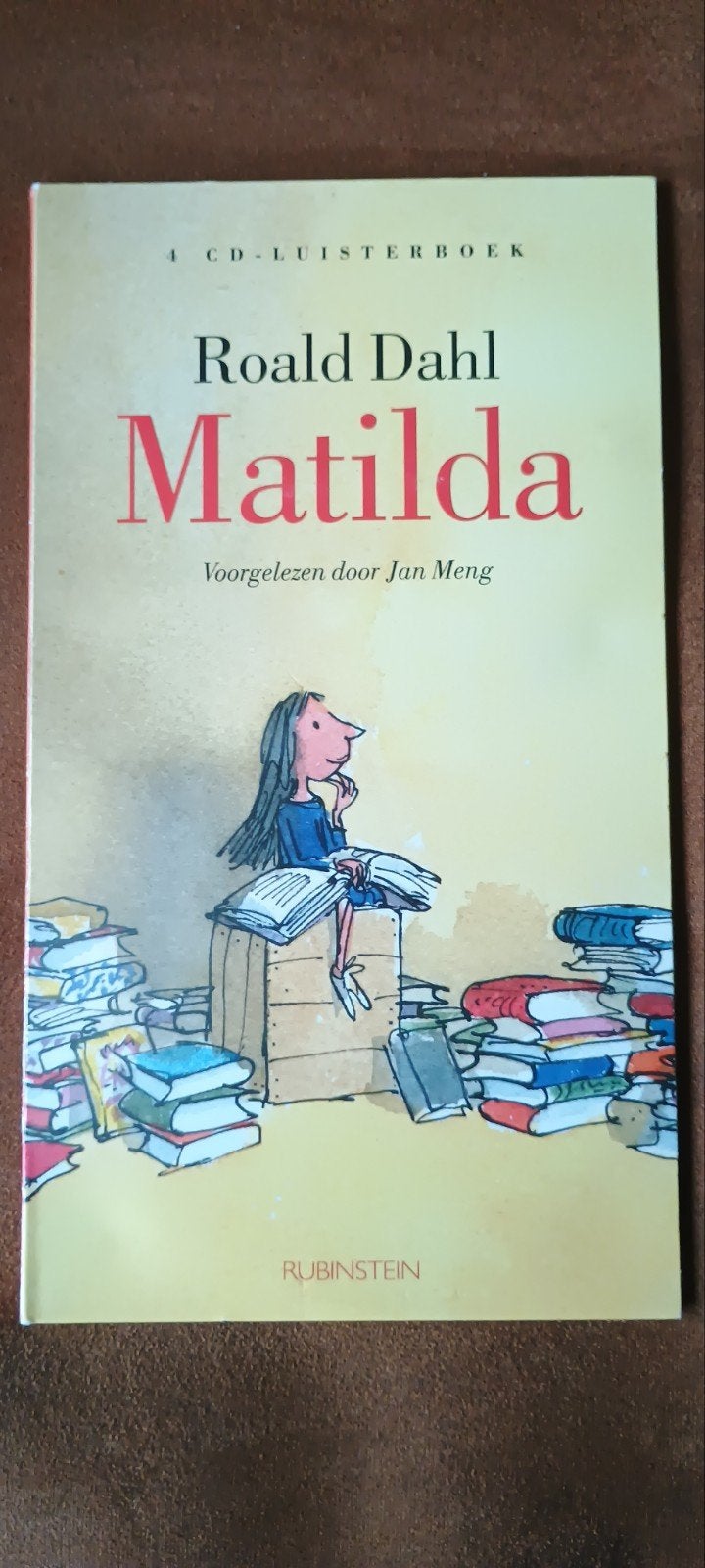 Matilda luisterboek - Roald Dahl (4 CD's), Boeken, Ophalen of Verzenden, Roald Dahl, Cd, Kind