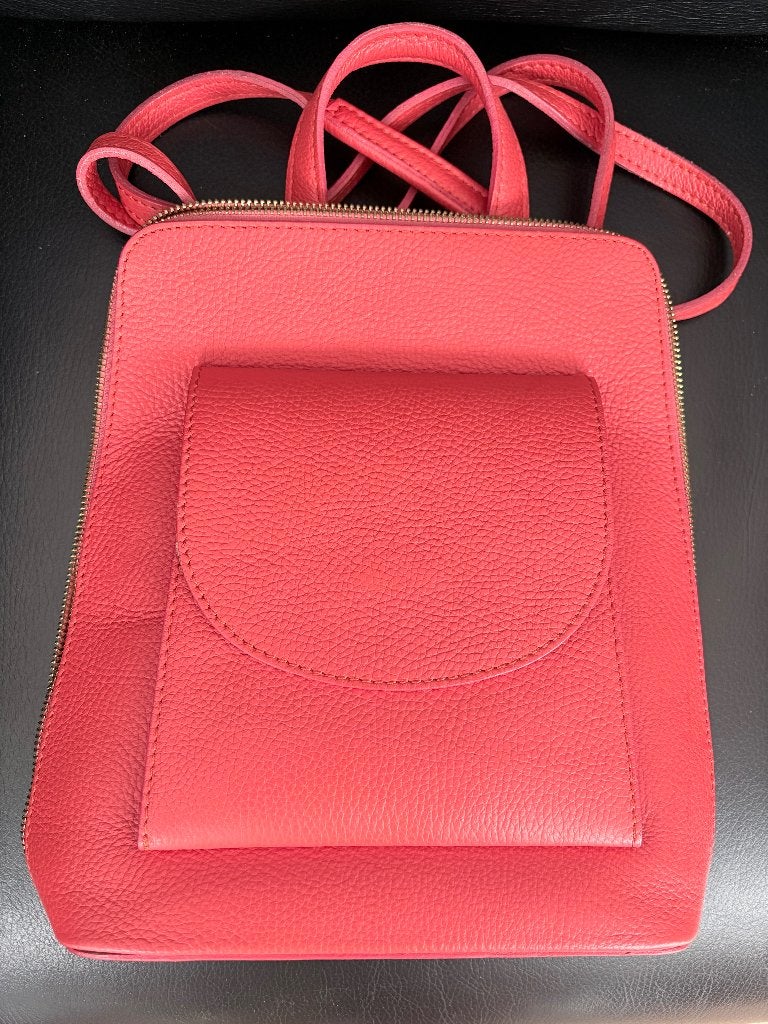 ITALIAANSE HAND/SCHOUDERTAS NIEUW BORSE IN PELLE GENUINE LEE, Sieraden, Tassen en Uiterlijk, Ophalen of Verzenden, Zo goed als nieuw